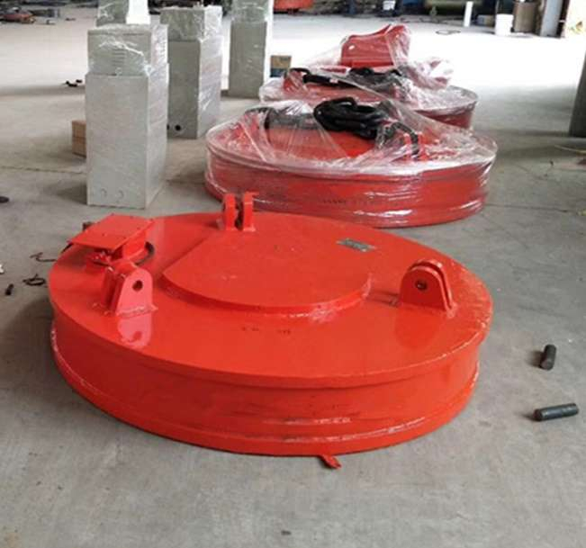 發(fā)往陜西圓形電磁吸盤三臺